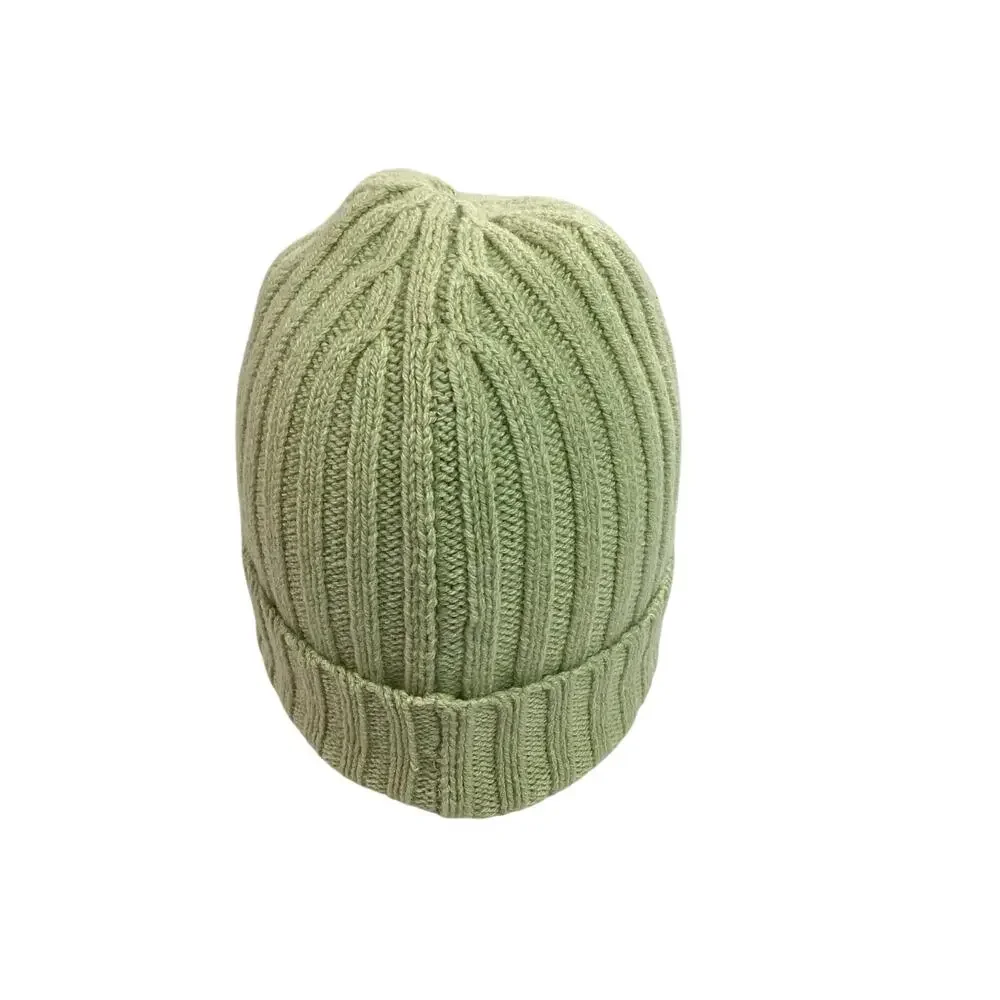 Everlane Cozy Seafoam Green Cashmere Beanie Hat - Picture 3 of 5